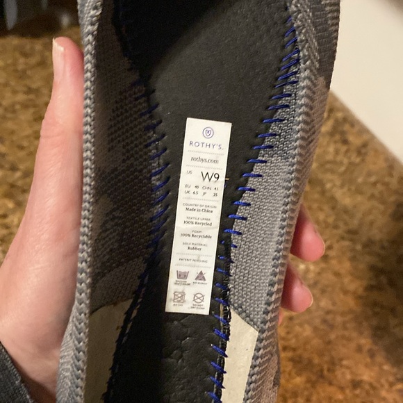 Rothys Gray Camo Flats - Picture 6 of 6